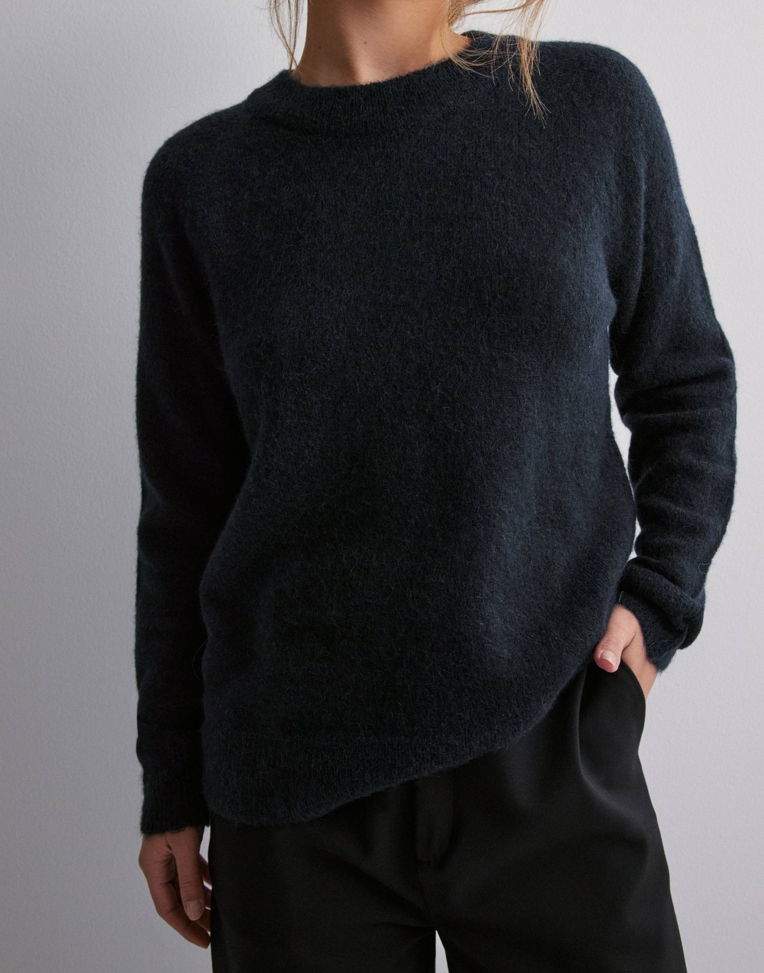 SLFLULU LS KNIT O-NECK B NOOS