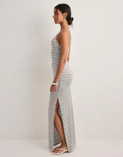 Nelly Chill Stripe Maxi Dress maxiklänningar dam – bild 2