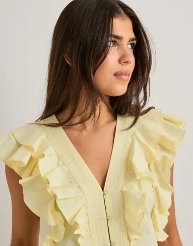 Nelly Cute Pleat Blouse blusar dam – bild 3