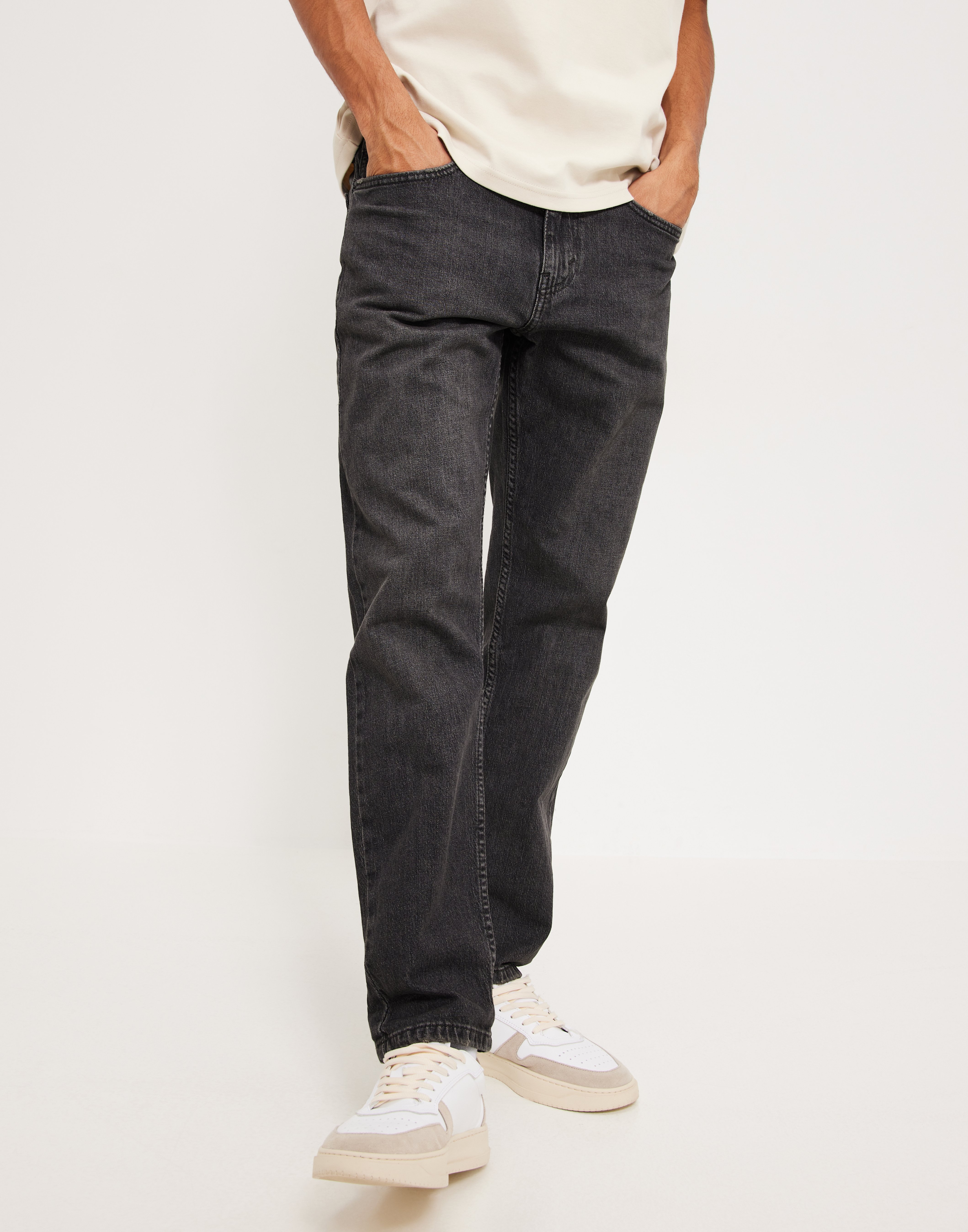 Levi's 502 Taper Hiball Straight jeans Sort