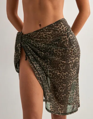 Nelly - Mønstret - Mesh Midi Sarong