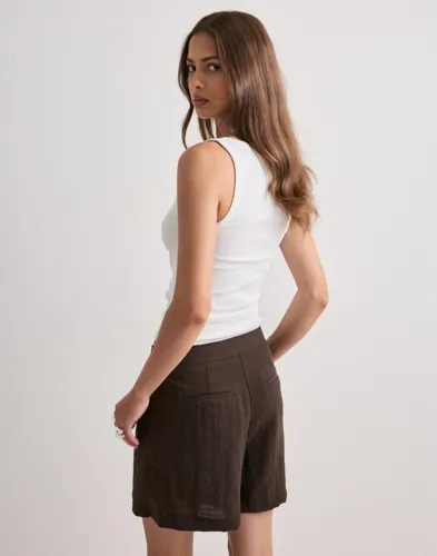 ONLY Onlemmia Hw Pleat Shorts Pnt dam – bild 3