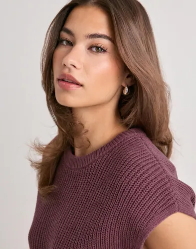 Nelly Chunky knit top stickade tröjor dam – bild 3