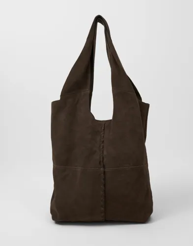 BECKSÖNDERGAARD - Brun - Suede Demi Bag