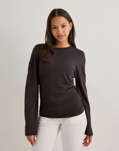 Vero Moda - Brun - Awnavaro Ls O-neck Top