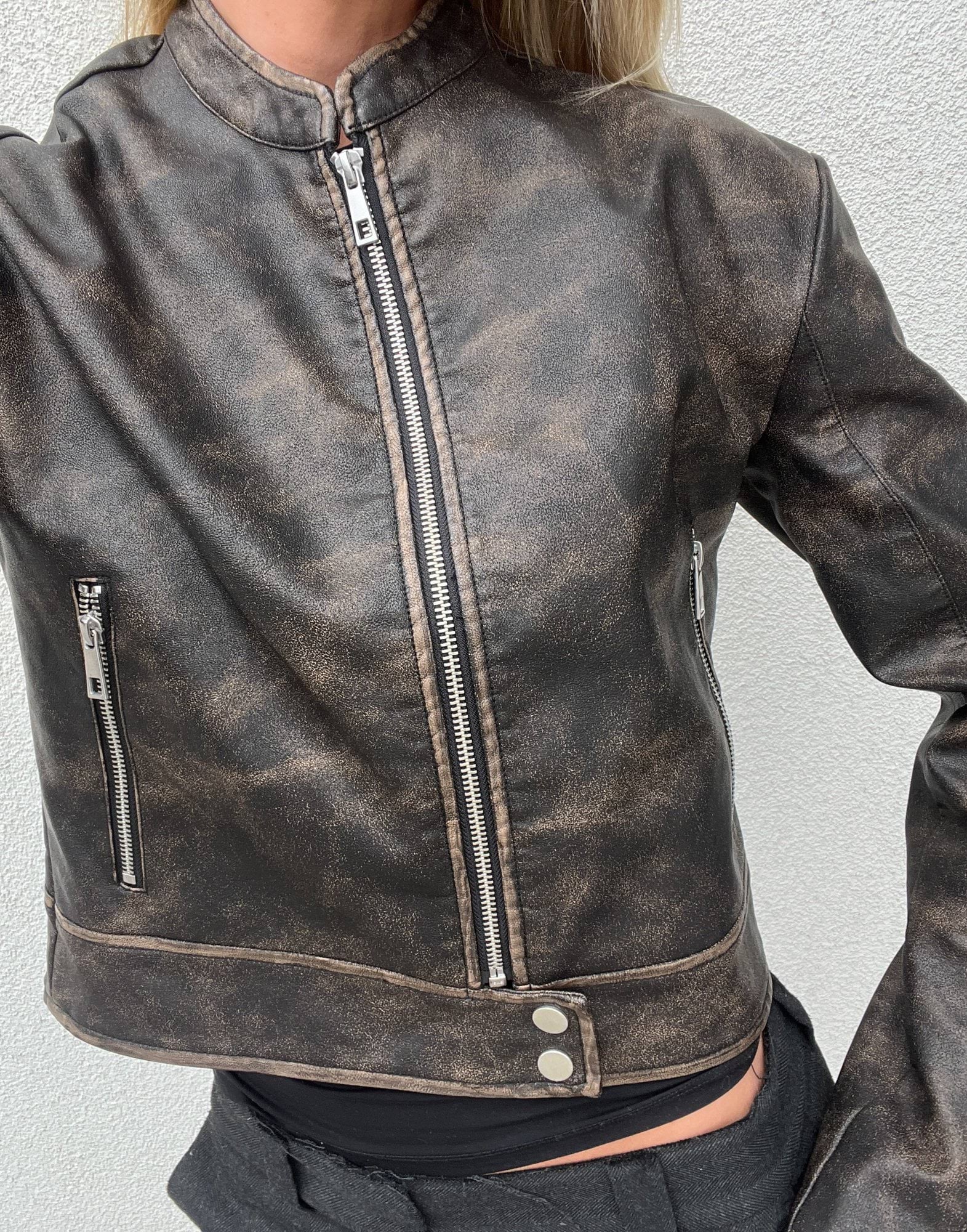 Vintage Pu Jacket