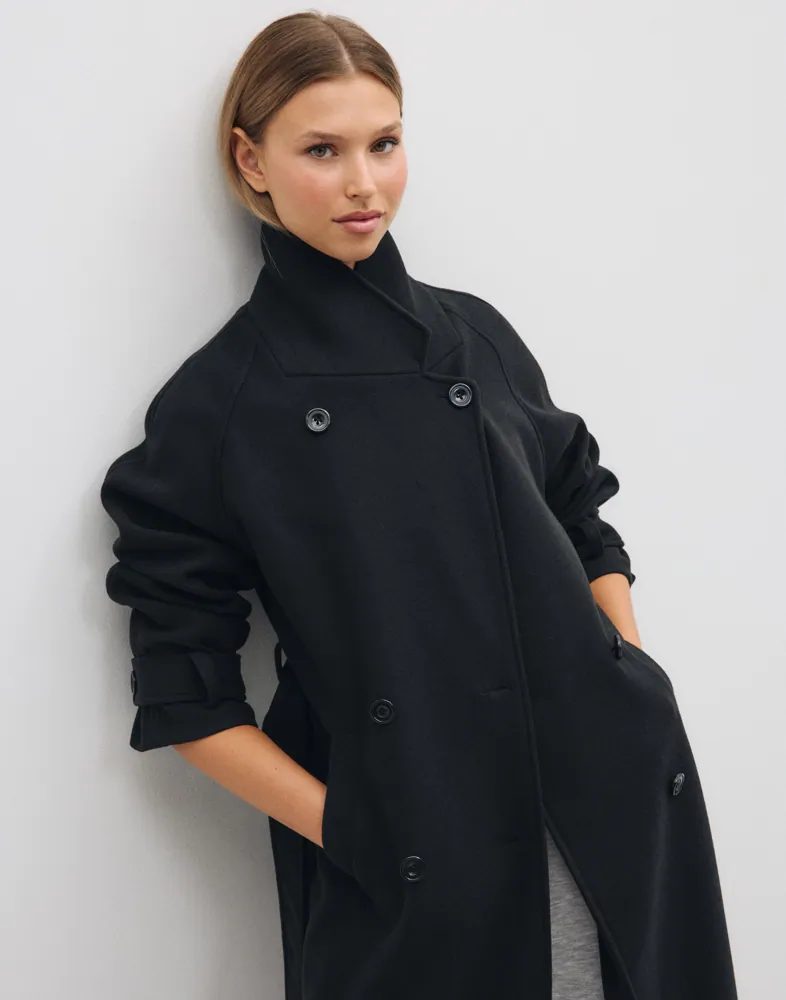 Nelly Warm Trench Coat kappor & rockar dam – bild 3