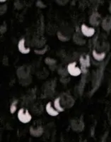 Black Black Sequins