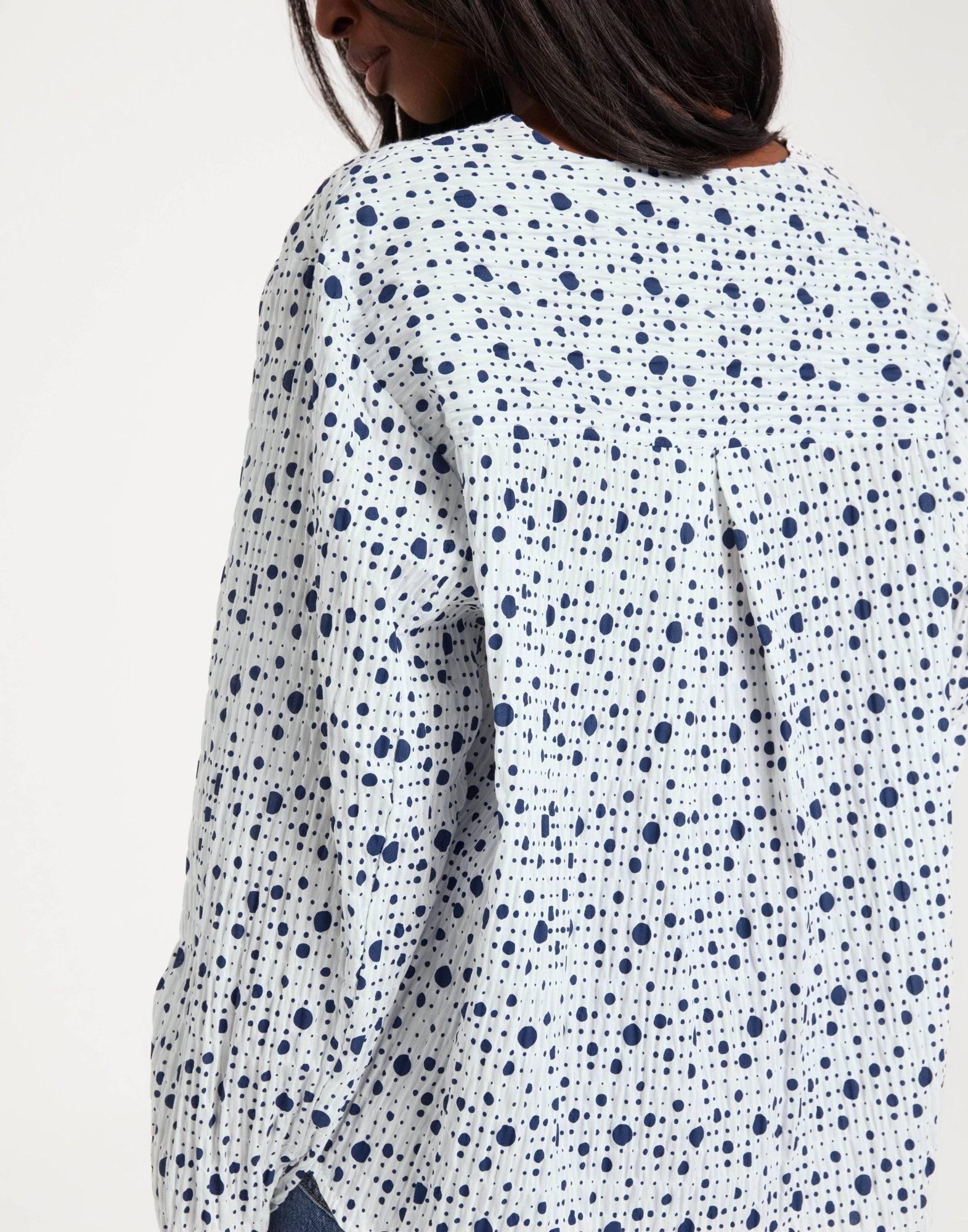 Crinckle Pop Fleur Shirt AOP