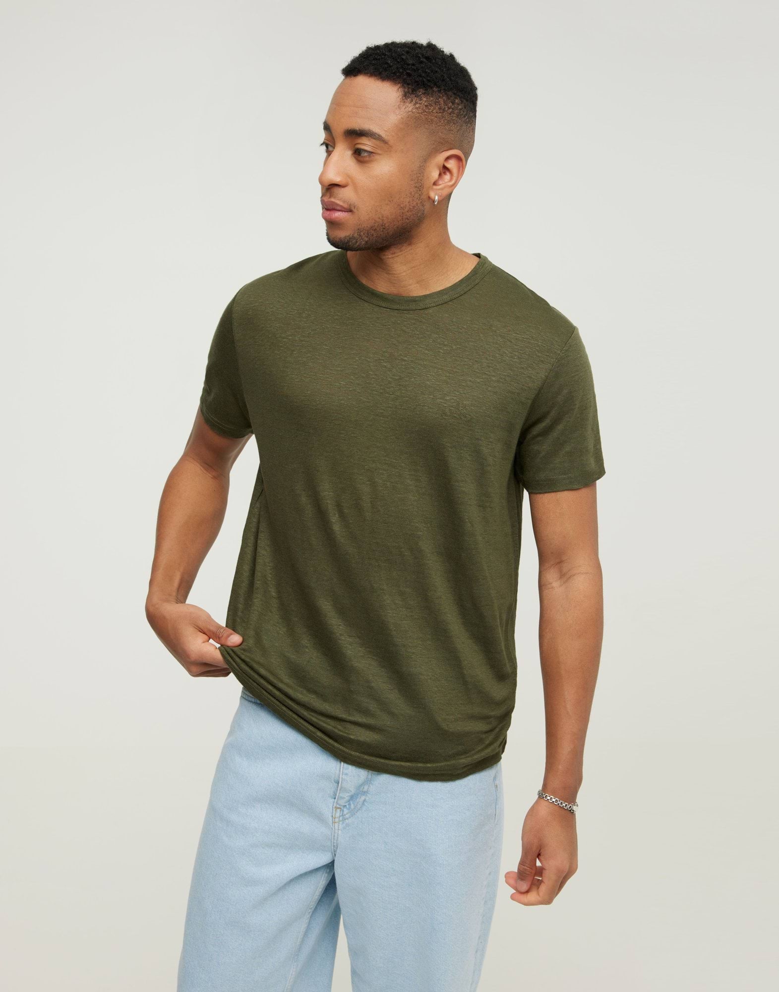 D2. LINEN SS T-SHIRT