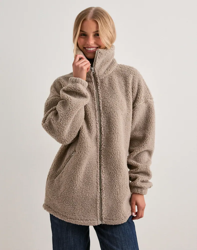Aimn Pile Jacket jackor dam – bild 2