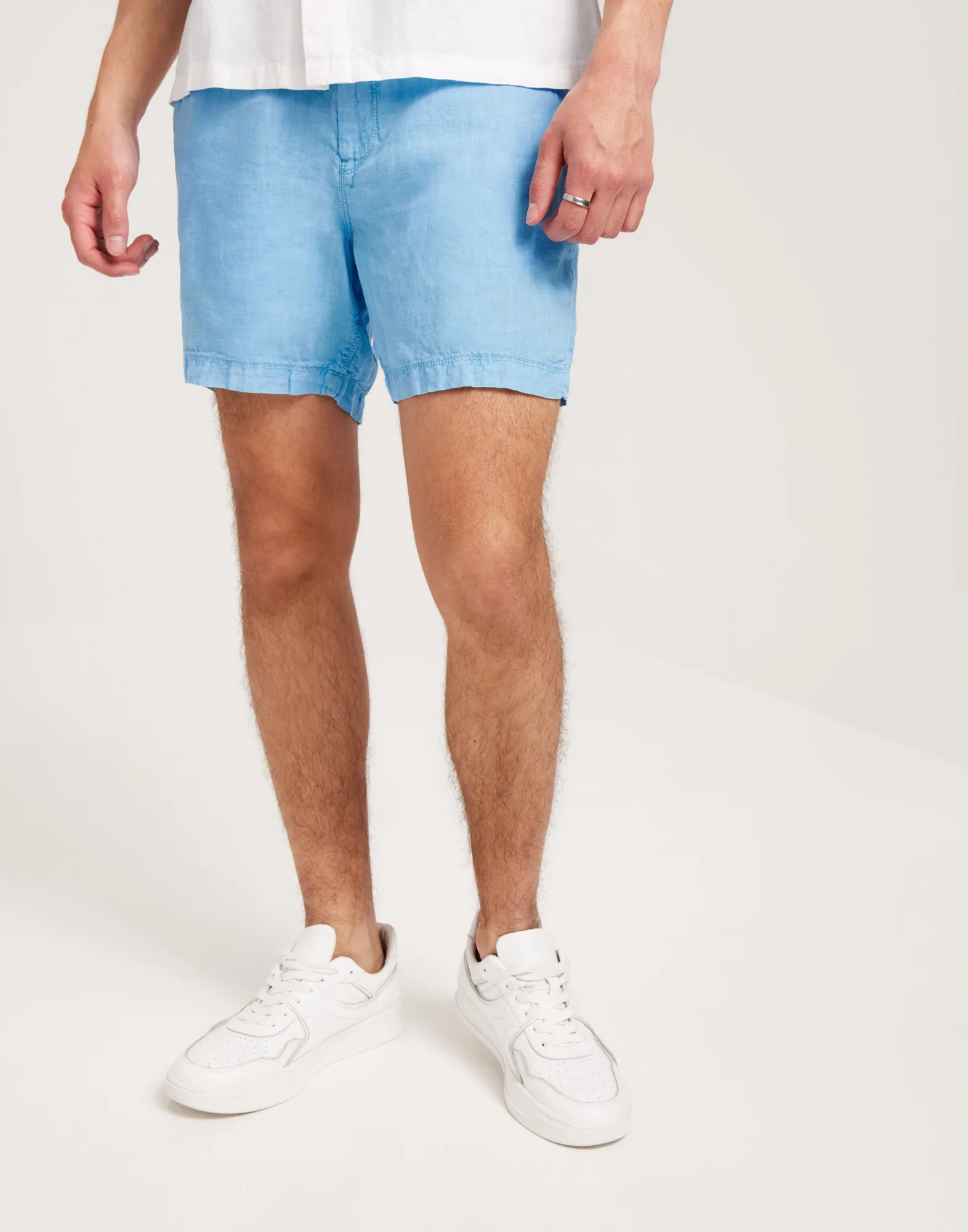 STUDIOS OVERDYED LINEN SHORT