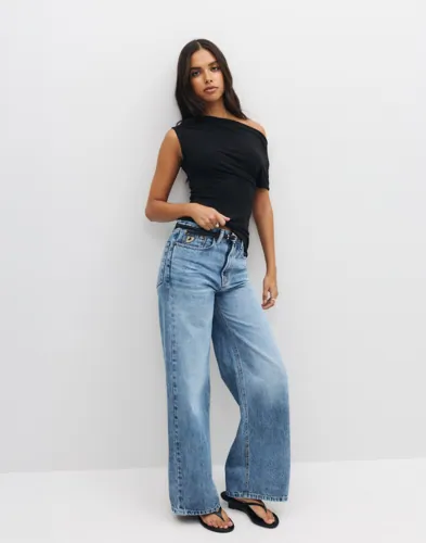 ONLY Onlaria S/L Assymetric Top Jrs toppar dam – bild 2