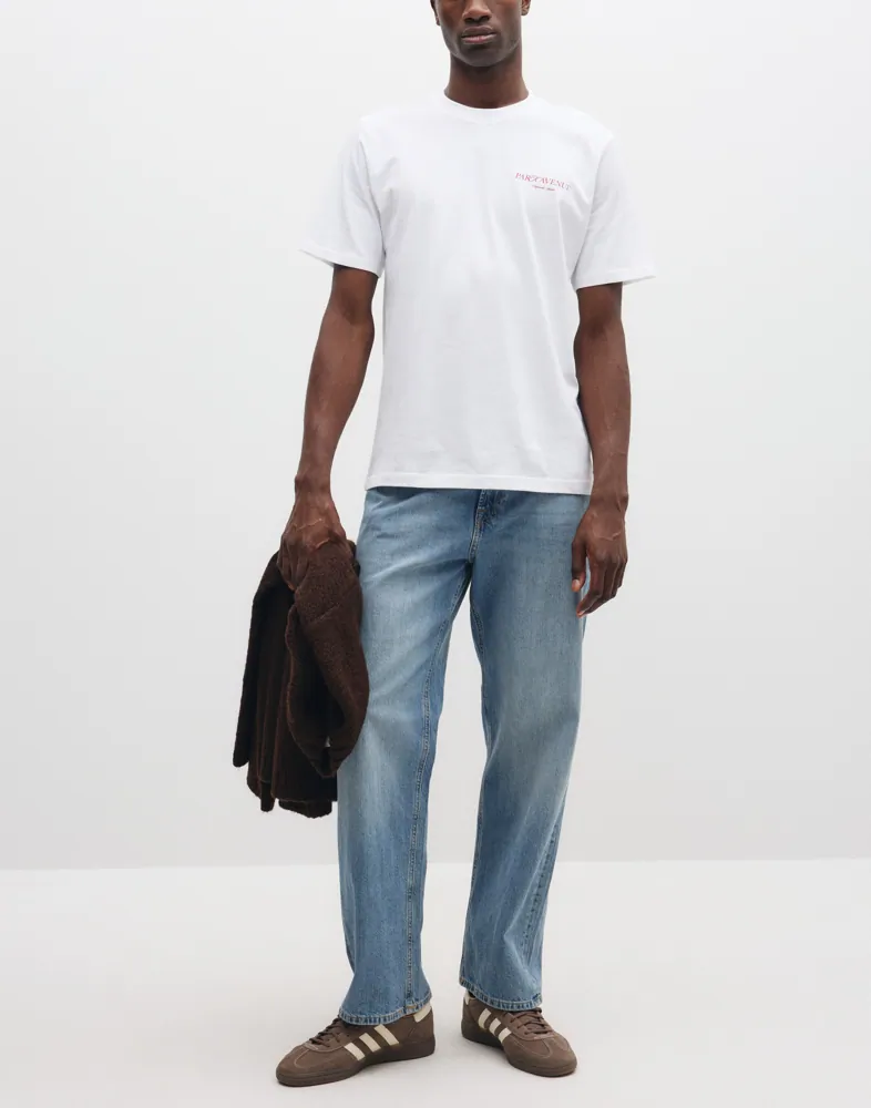 JACK & JONES Jornorrebro Sketch Back Tee Ss Crew T-shirts med tryck herr – bild 3