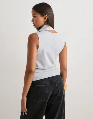 Nelly Soft Wrap Scarf Top toppar dam – bild 3