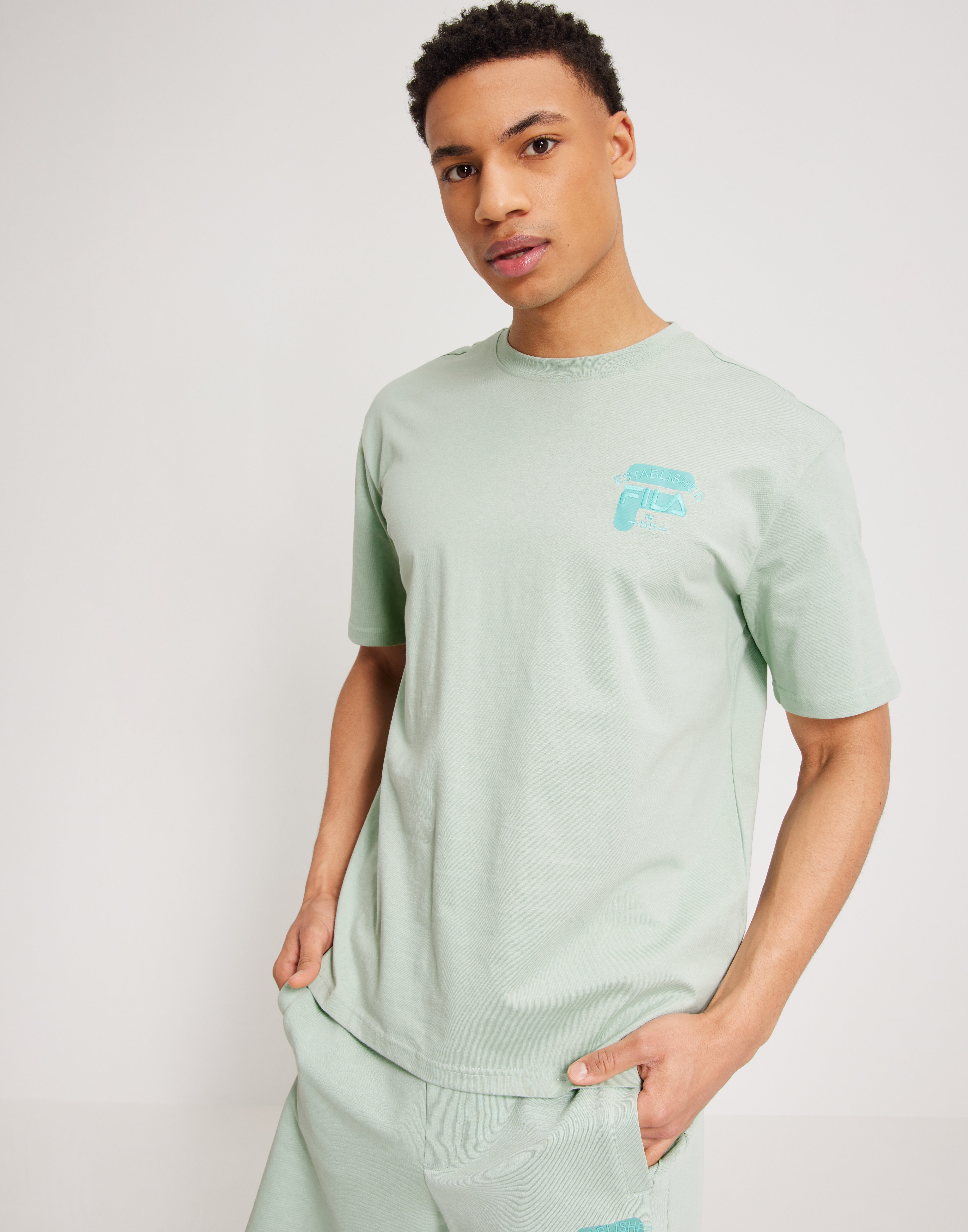 Buy Fila BROVO oversized tee Green NLYMAN