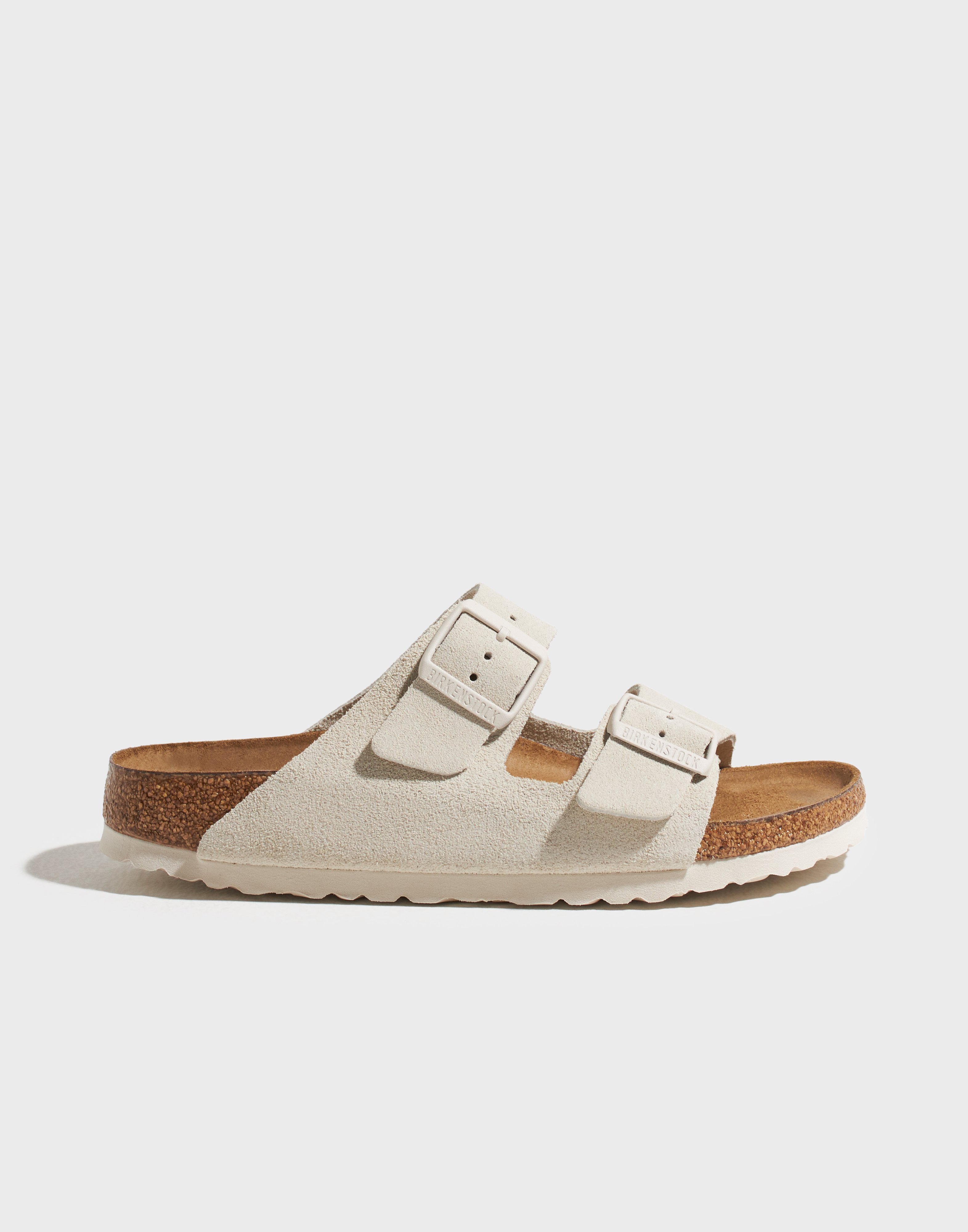 Buy Birkenstock Arizona Soft Footbed VL - Antique White | Nelly.com