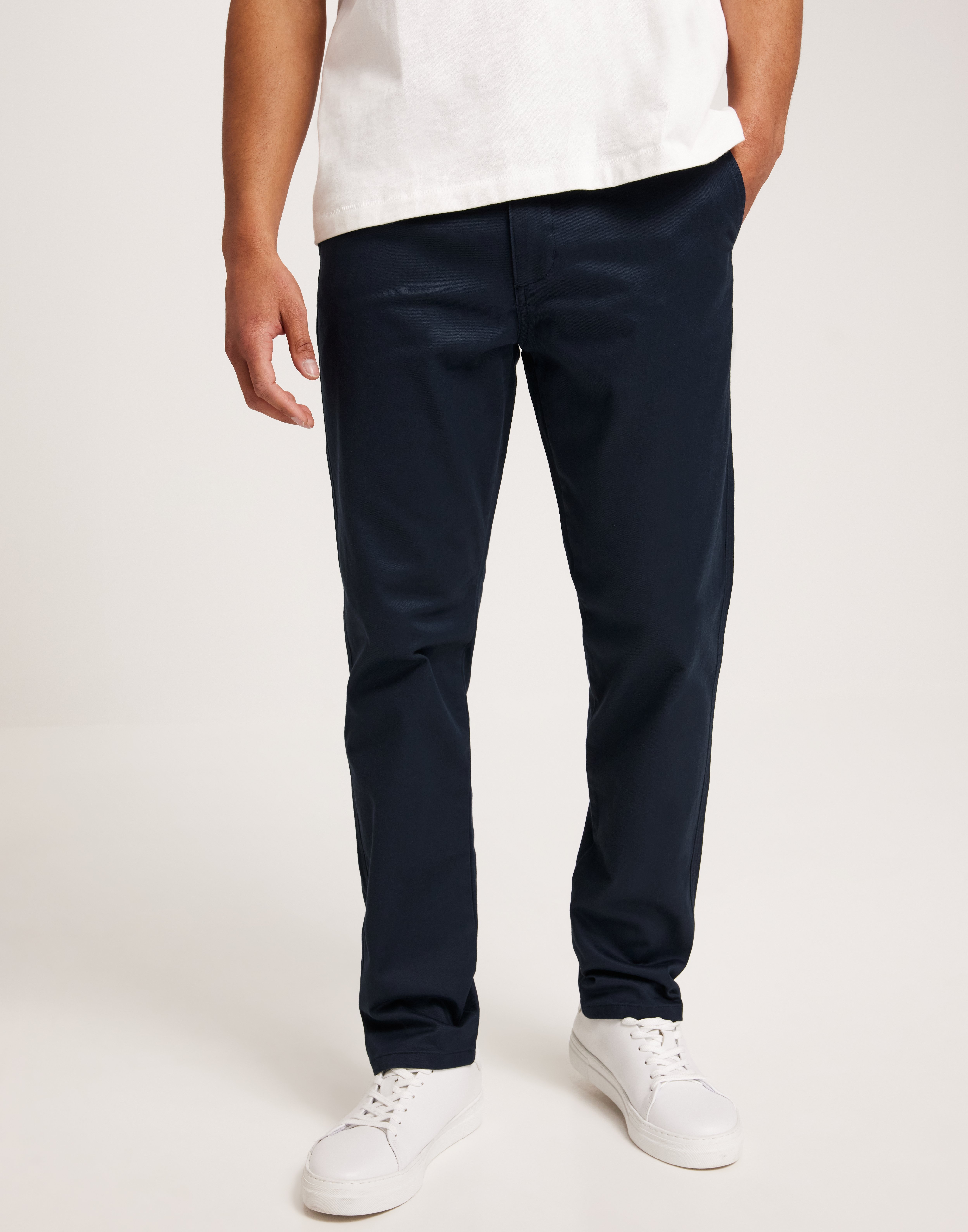 Dockers T2 Orig Slim Opp Navy Blazer Chinos Blå