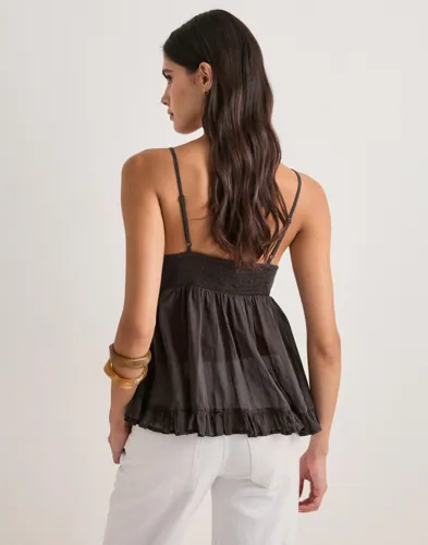 NEO NOIR Elvena S Voile Top toppar dam – bild 3