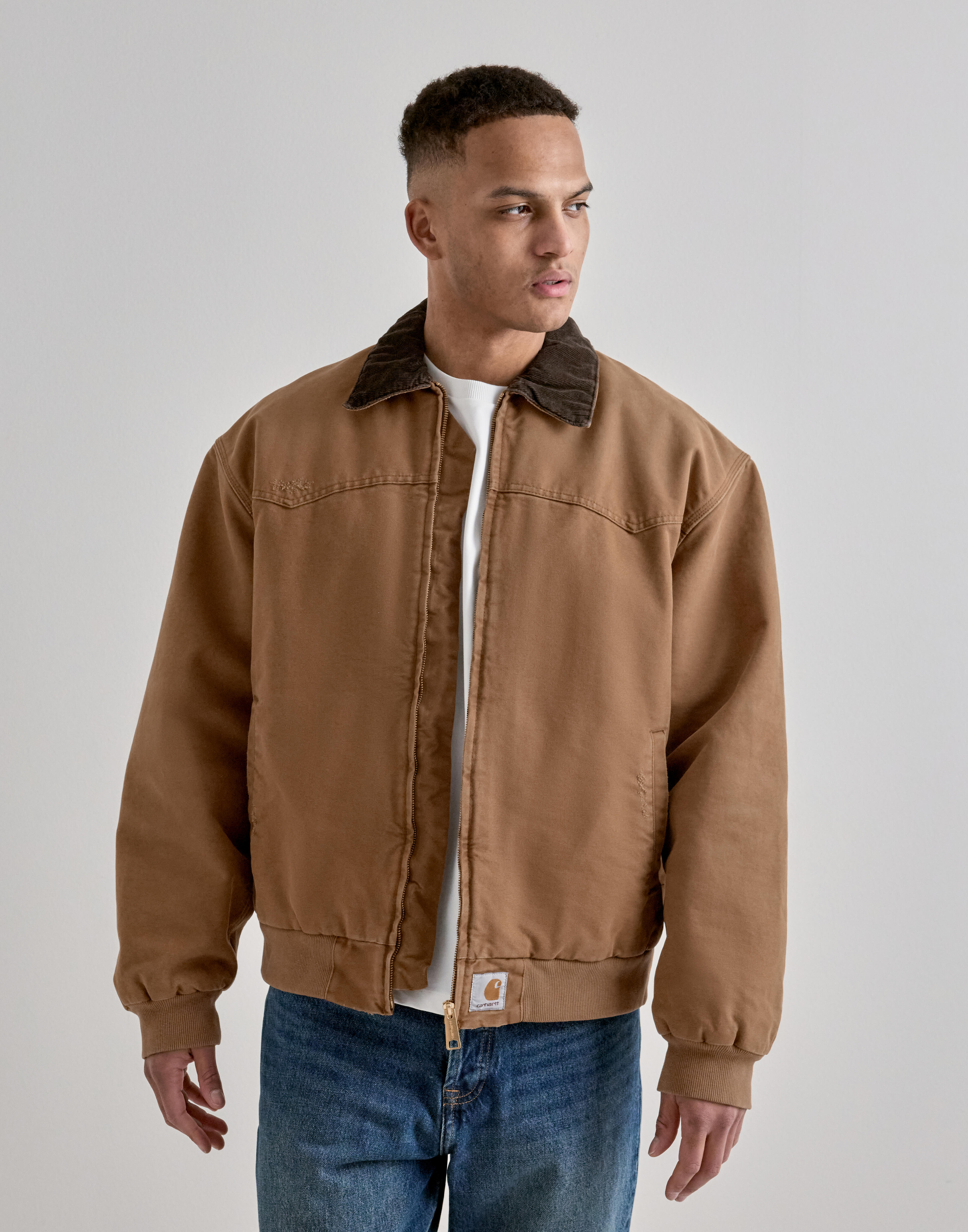 Buy Carhartt WIP Og Santa Fe Jacket - Tobacco | NLYMAN