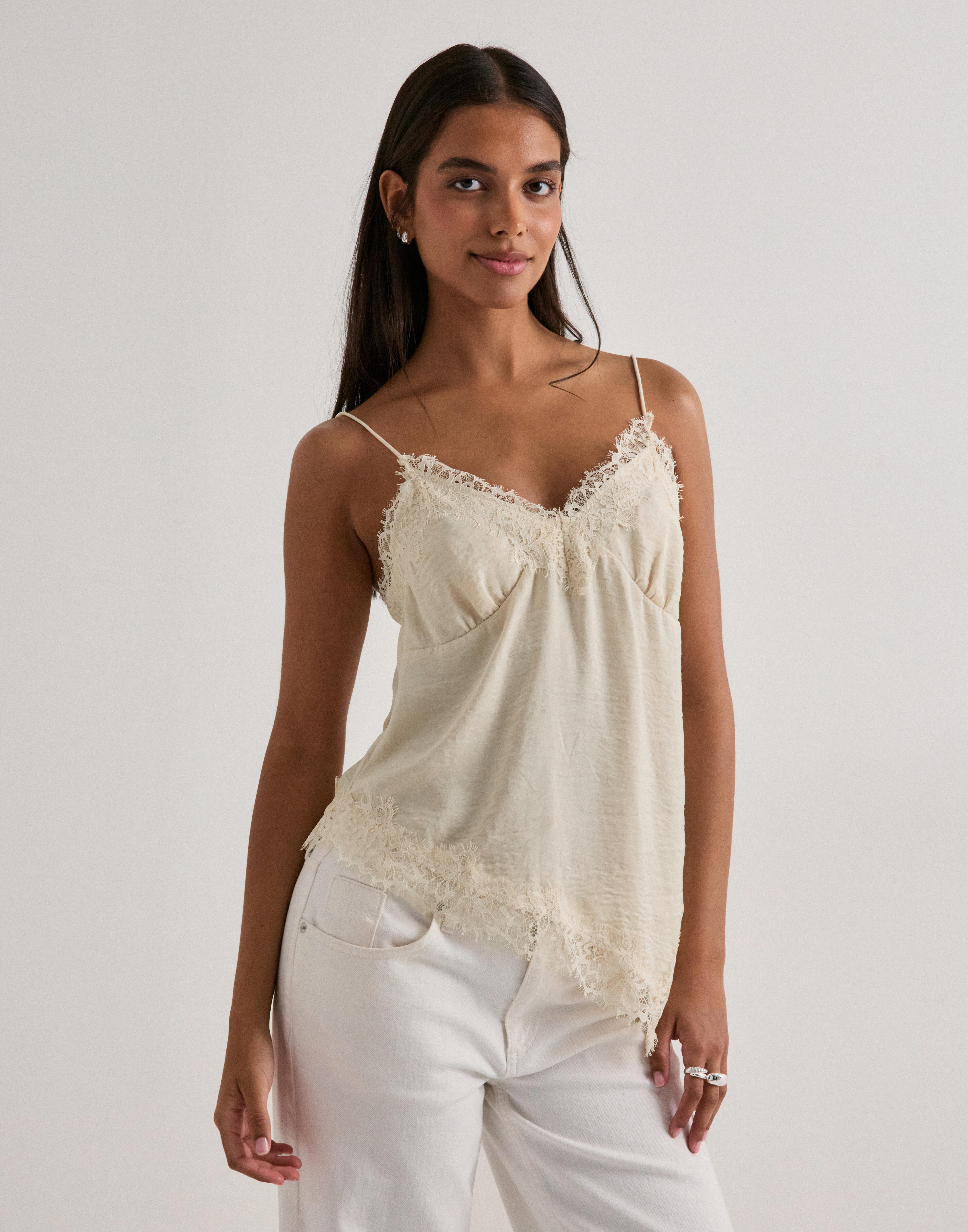 Sassy Lace Singlet
