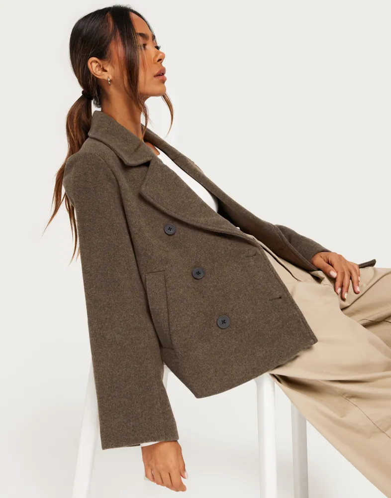 Zwarte OBJECT Jack OBJKEILY SHORT JACKET