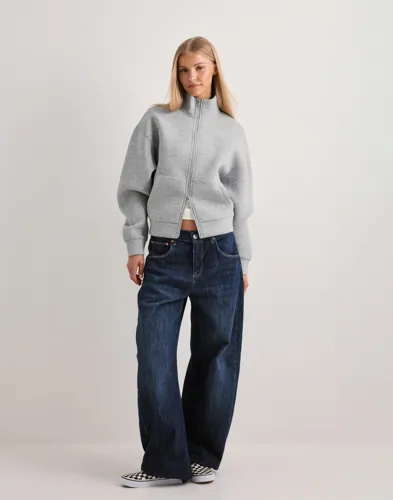 Nelly Scuba Zip Sweat sweatshirts dam – bild 2