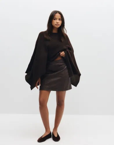 PIECES Pcariana Hw Pu Skirt Wb skinnkjolar dam – bild 2