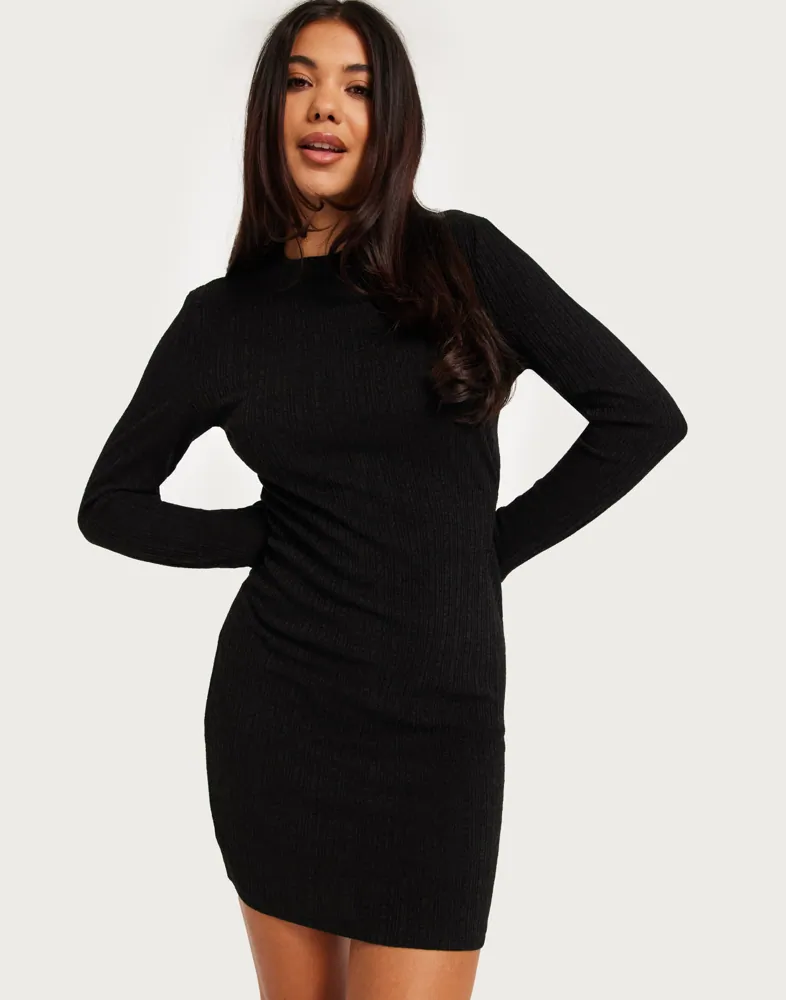 Buy Nelly Everyday Mini Dress - Black | Nelly.com