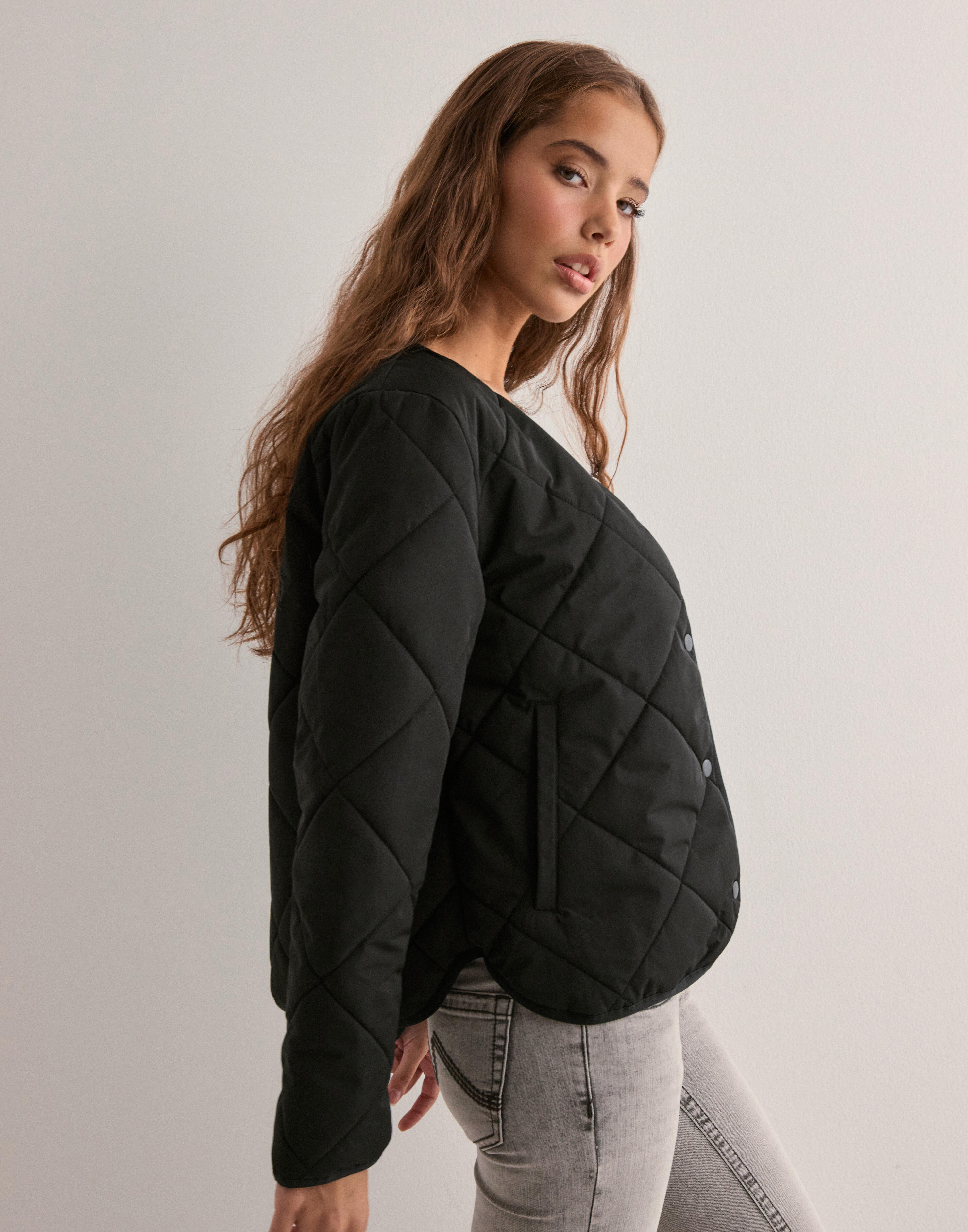 Köp Nelly Quilted Spring Jacket - Black | Nelly.com Köp Nelly Quilted Spring Jacket - Black | Nelly.com