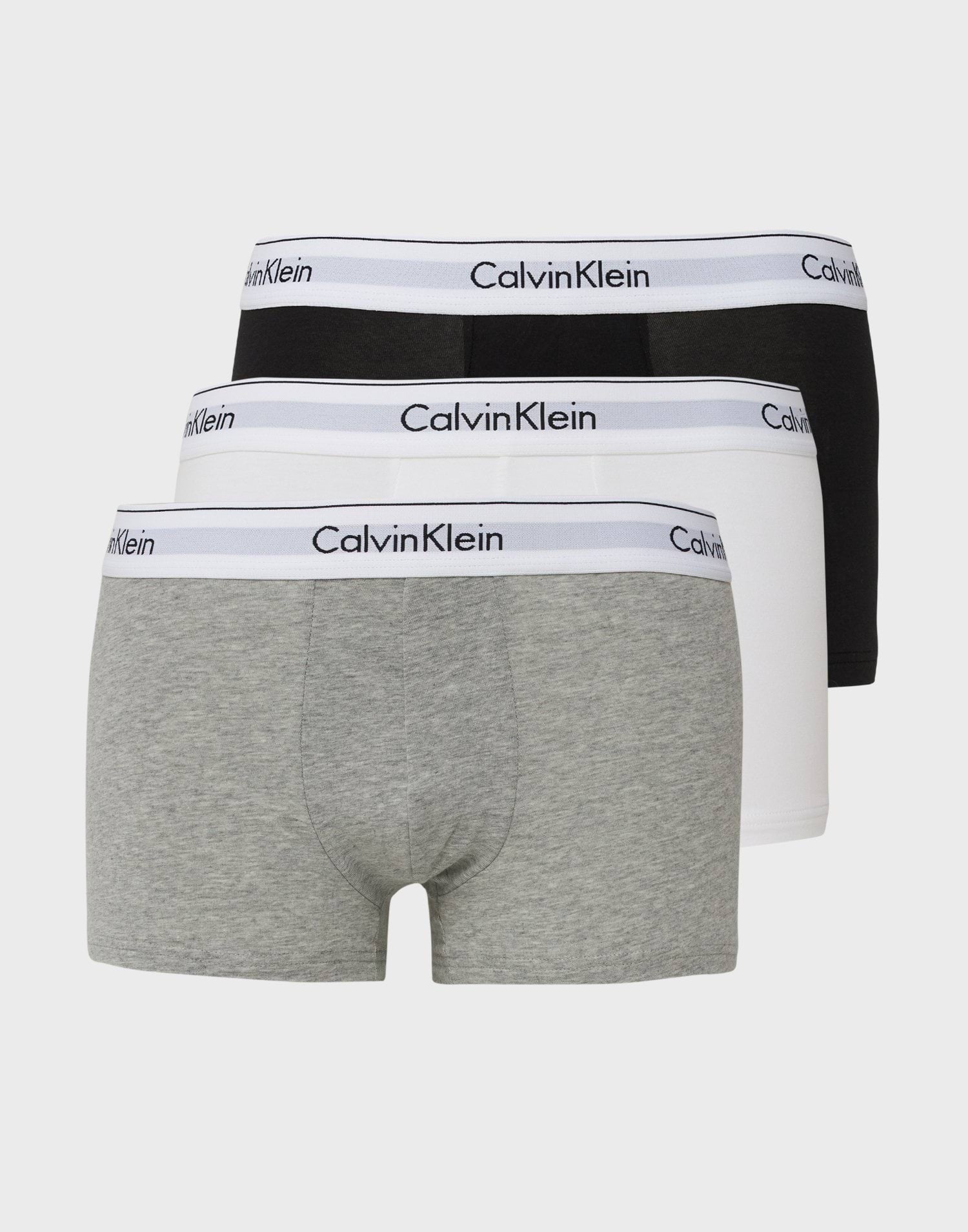 Buy Calvin Klein Underwear TRUNK 3PK - *NY*Black/White/Grey | NLYMAN