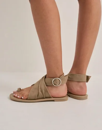 Nelly Scrunch Boho Flat sandaler dam – bild 3