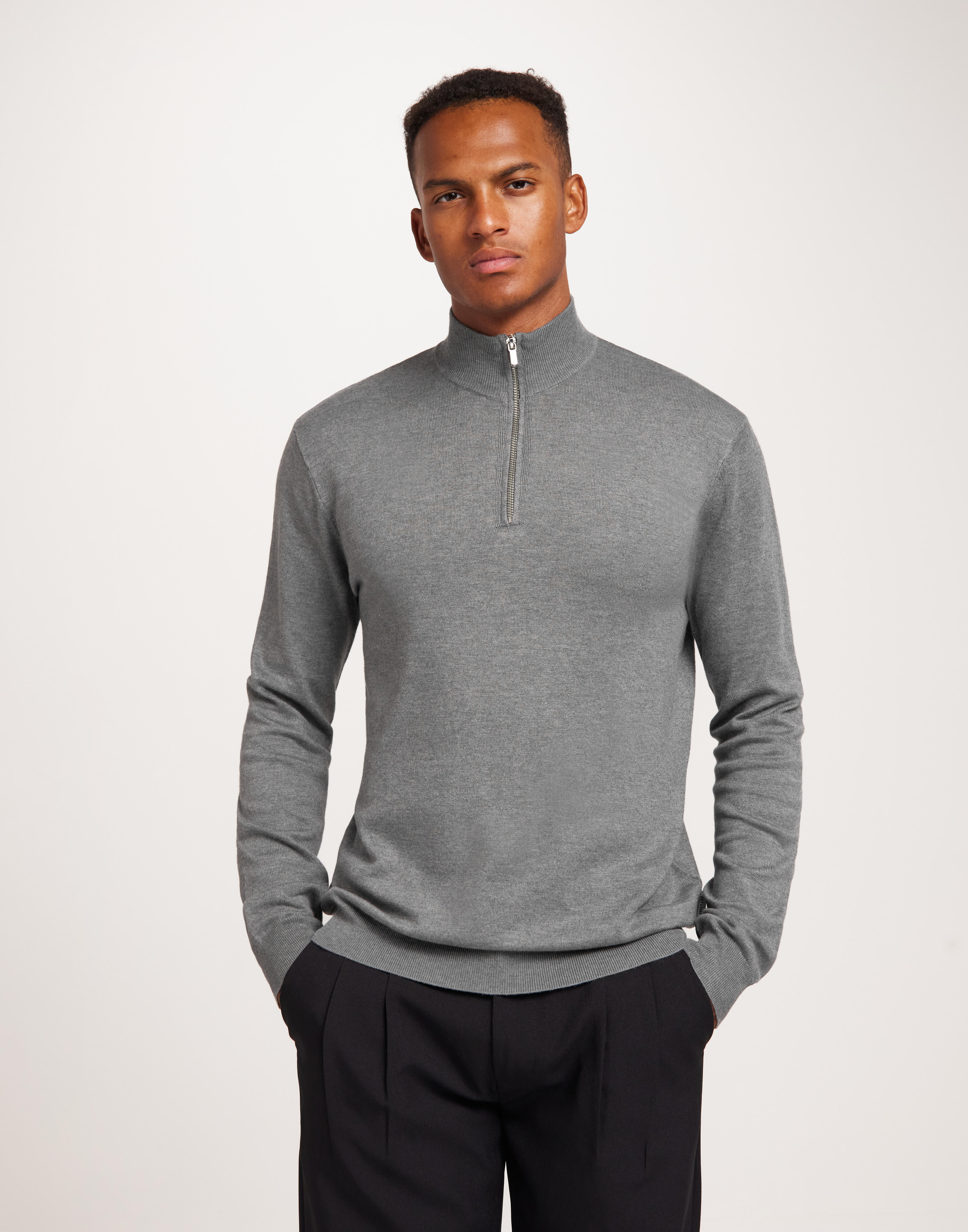 Buy Only & Sons ONSWYLER LIFE REG 14 HALF ZIP KNIT - Medium