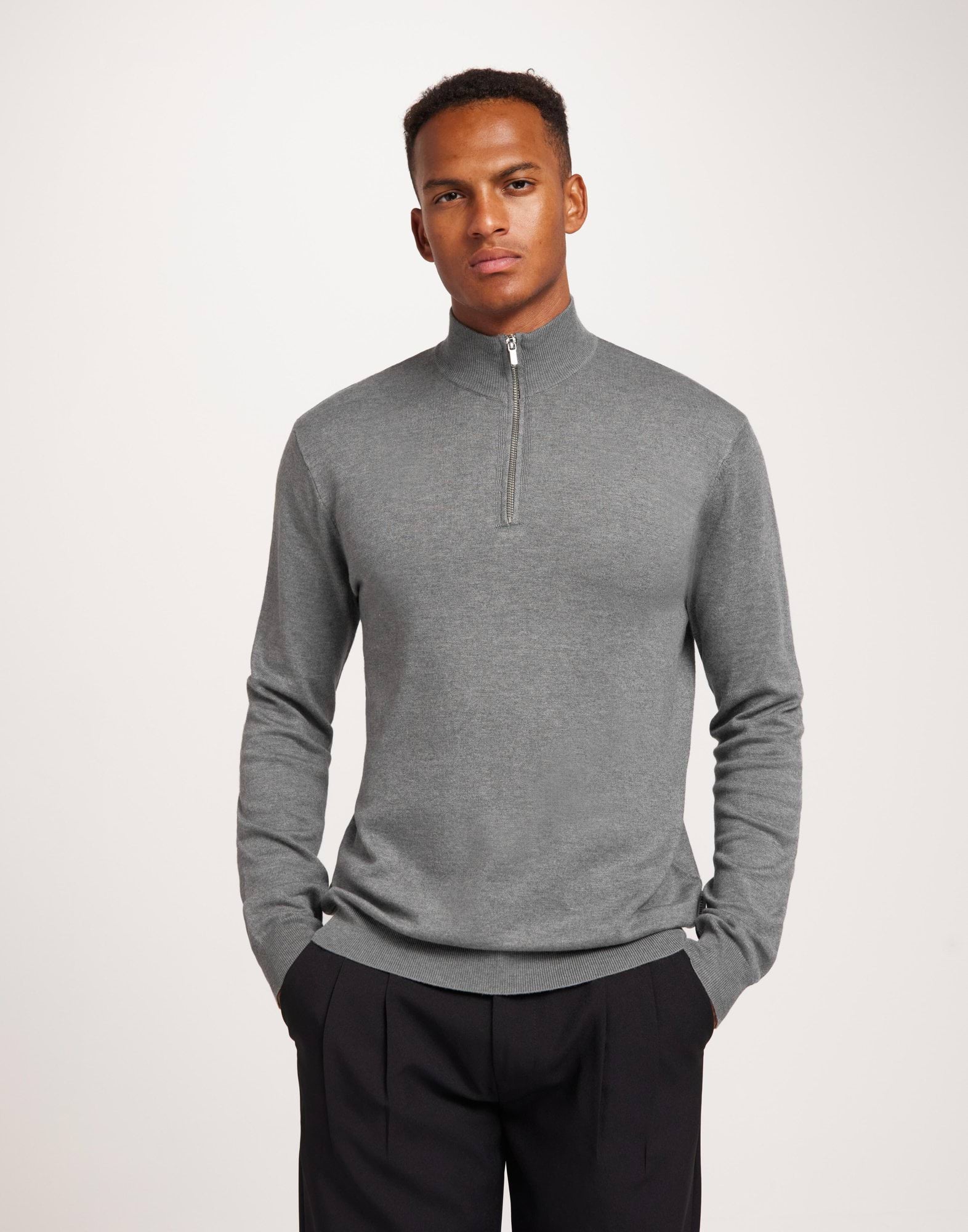 ONSWYLER LIFE REG 14 HALF ZIP KNIT