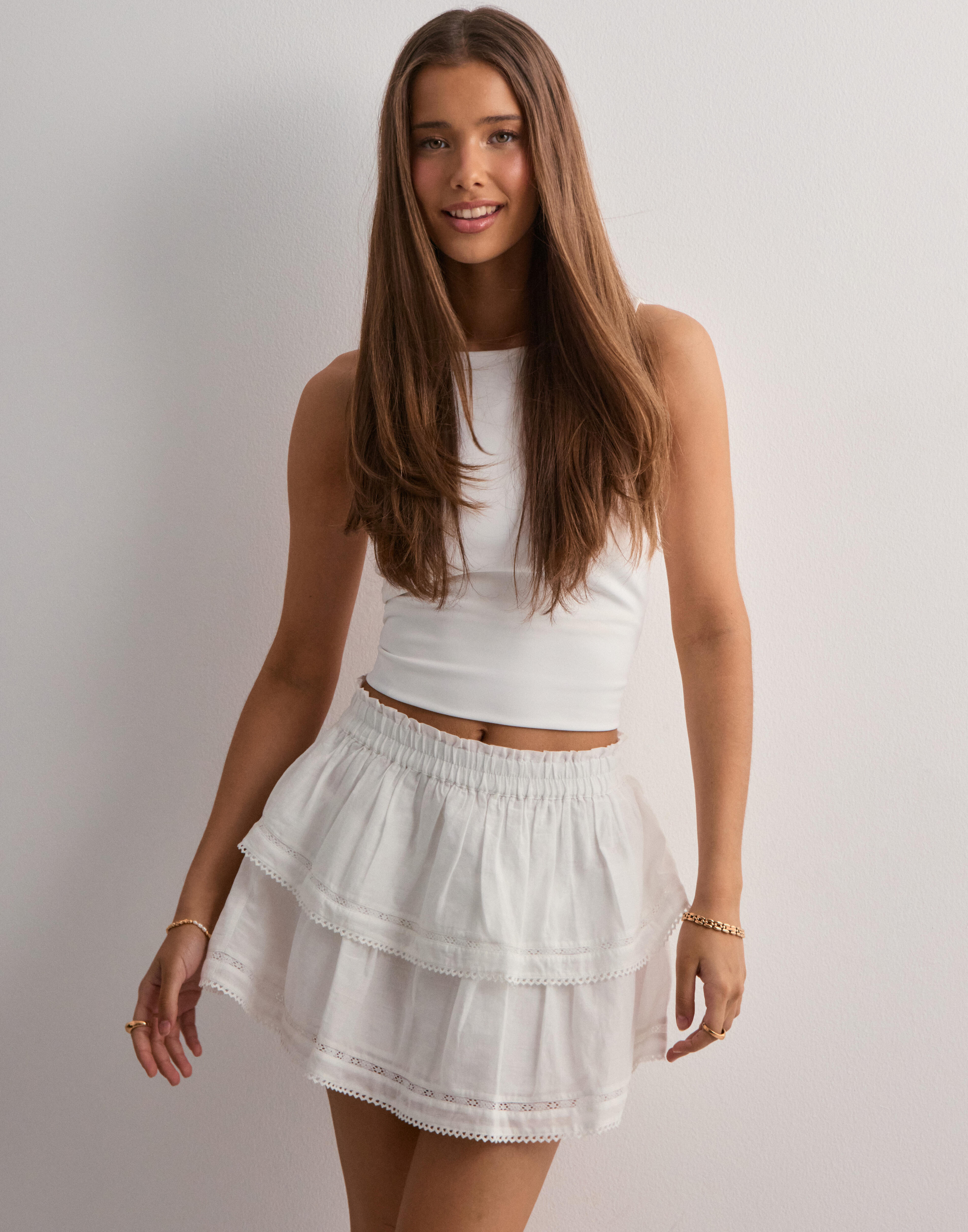 【新品未使用】Bibiy. NELLY MINI SKIRT WHITE BIBIY. MADE | NELLY MINI SKIRT 25SS WHITE｜Bibiy.