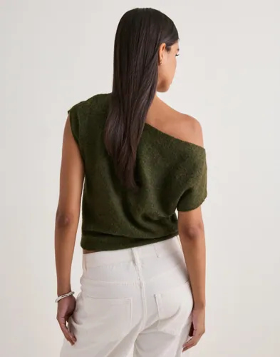 Nelly Slouchy Knit Top toppar dam – bild 3
