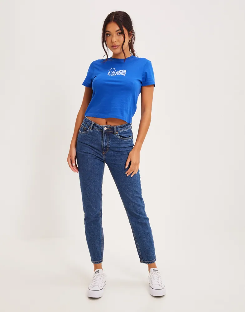 Buy Vero Moda VMBRENDA HR STRAIGHT ANK GU3135 GA Dark Blue Denim