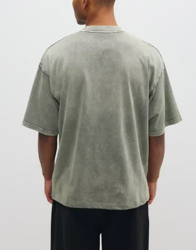 Woodbird Wbbeam Tinted Tee Kortärmade t-shirts t-shirts - bas herr – bild 3