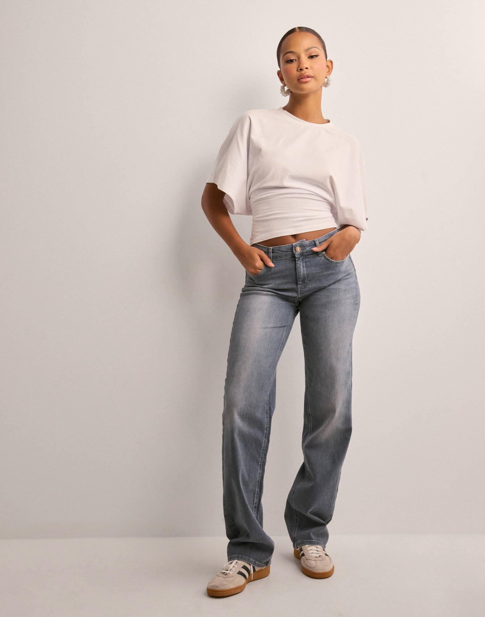 Jean ONLY Onlblush Mid Straight - Coupe Droite, 91% Coton - Pour Femme - 5