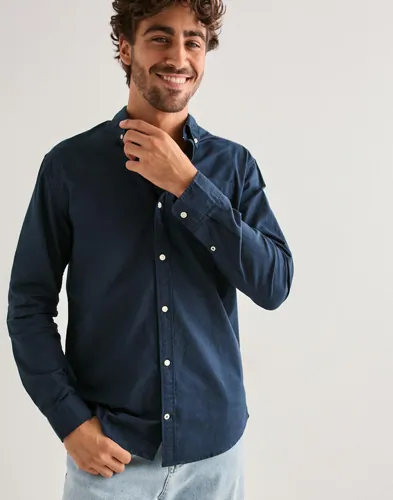 JACK & JONES Skjortor med långa ärmar JJEOXFORD SHIRT LS oxfordskjortor herr – bild 7
