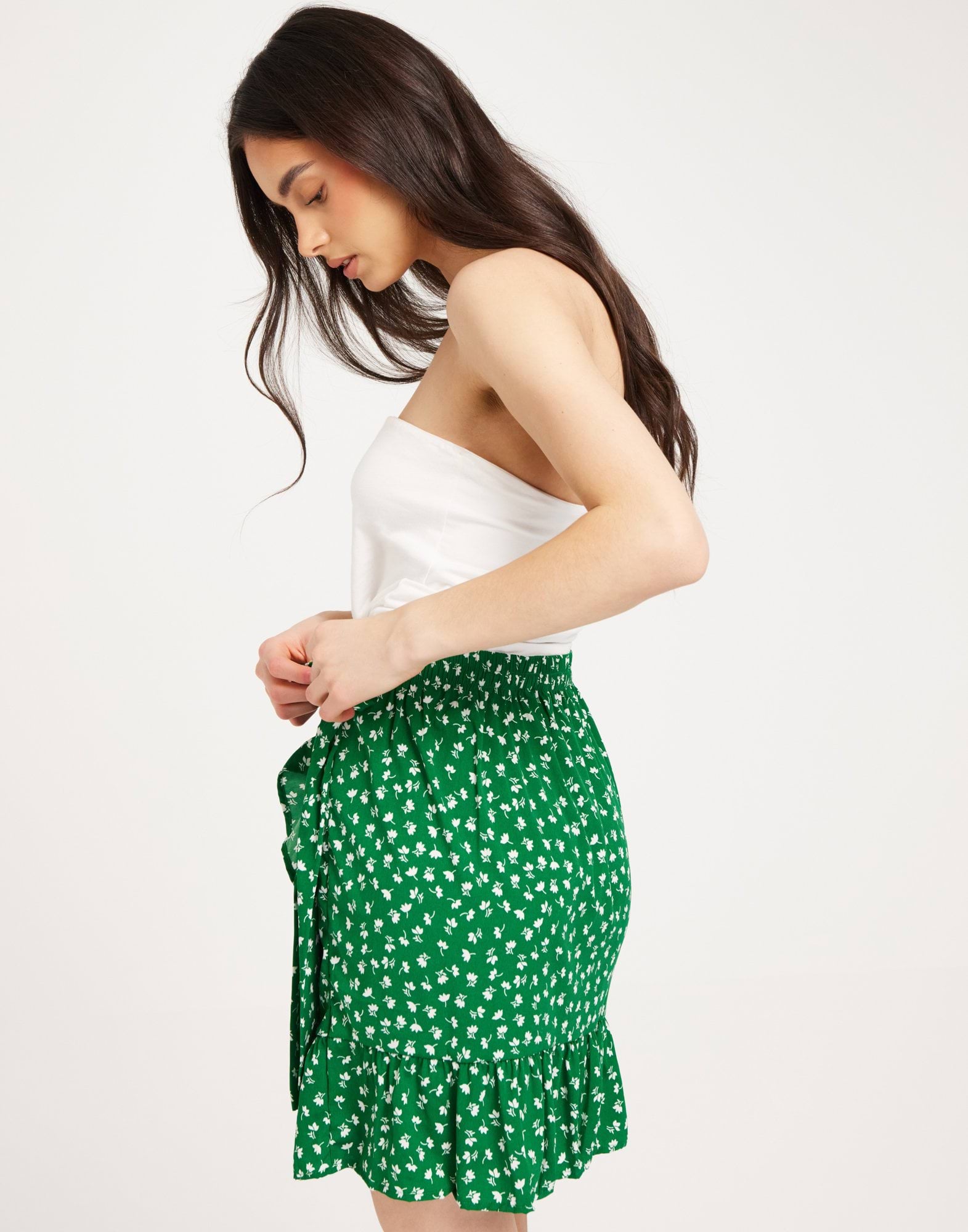 ONLOLIVIA WRAP SKIRT WVN NOOS