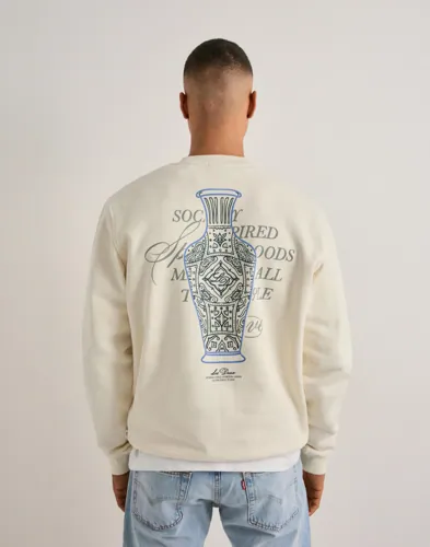 LES DEUX Ben Faience Sweatshirt Sweatshirts herr – bild 3