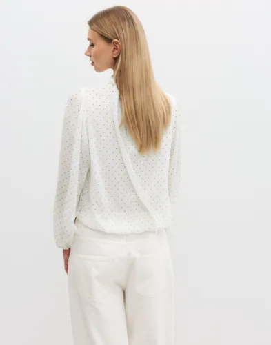 NEO NOIR Dorellie Dot Blouse blusar dam – bild 3