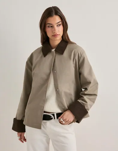 Pieces - Beige - Pcjorma Short Light Jacket Noos Bc