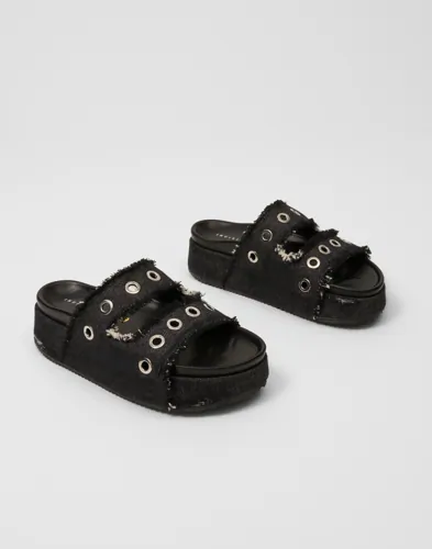 INUIKII Slipper Jeans Studs dam – bild 2