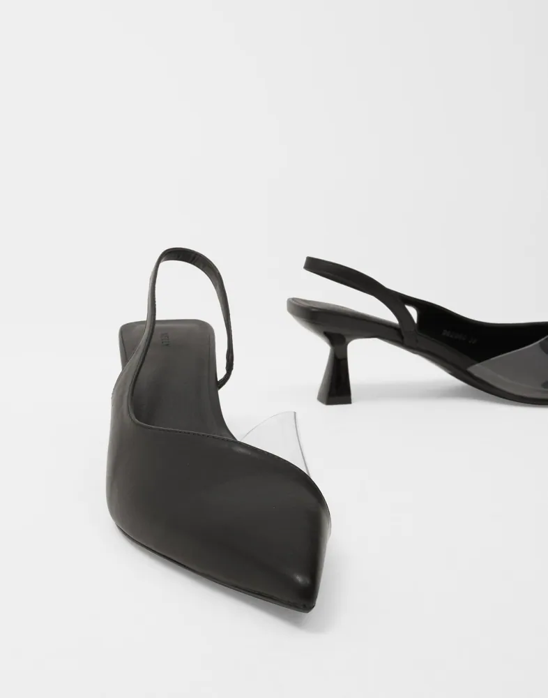 Nelly Side Cut Slingback sandaler dam – bild 3