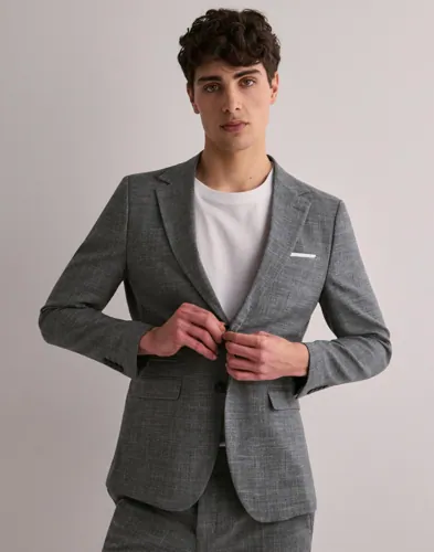 Selected Men Slhslim-Oasis Linen Blz Noos Kavajer bomberjackor herr – bild 2