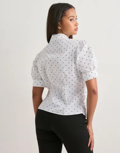 NEO NOIR Frannie Dot Shirt skjortor dam – bild 3
