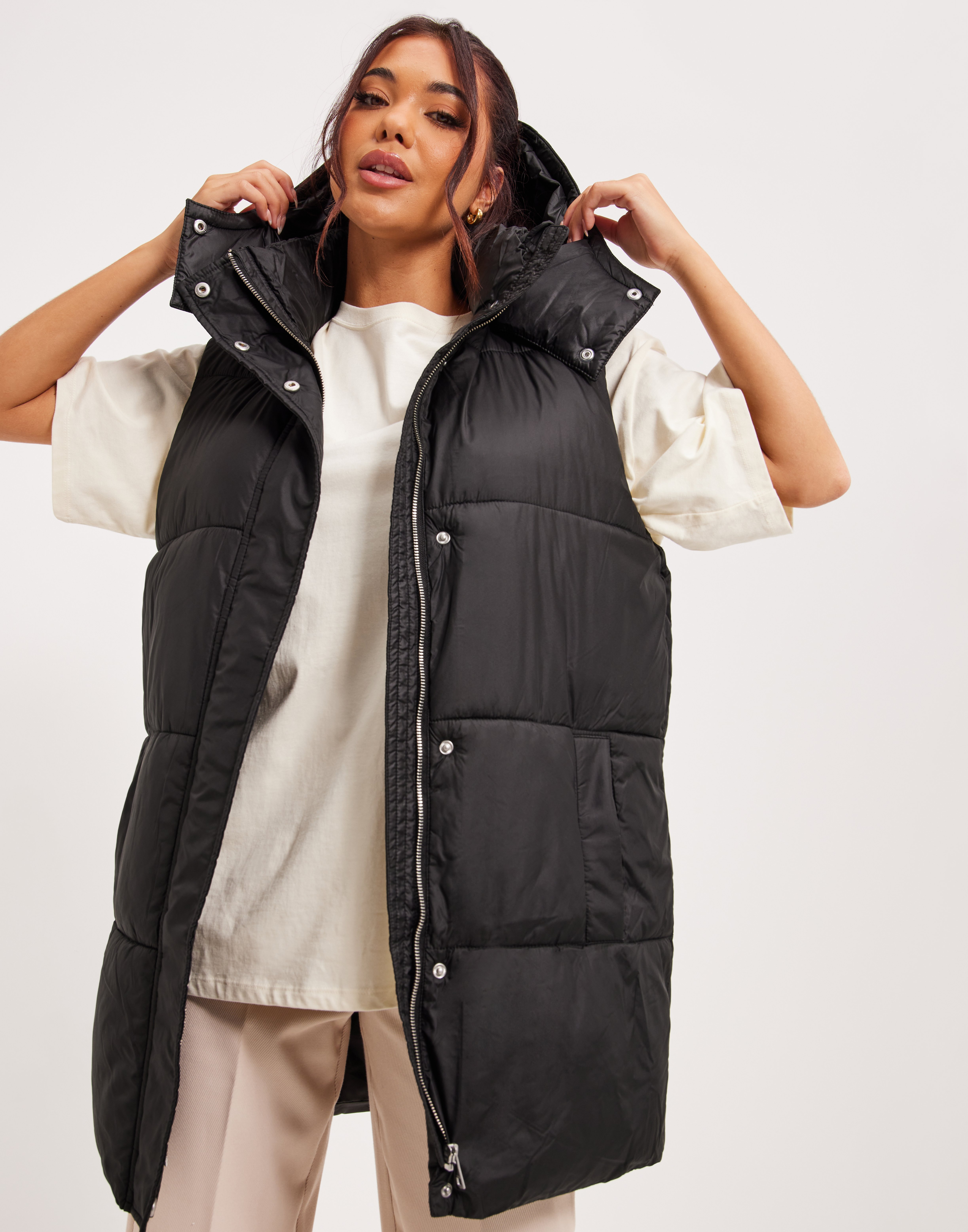 Buy Only ONLDEMY PADDED WAISTCOAT OTW NOOS - Black | Nelly.com