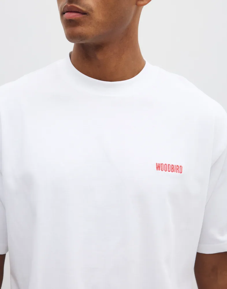 Woodbird Wbbaine Cook Tee T-shirts med tryck herr – bild 3